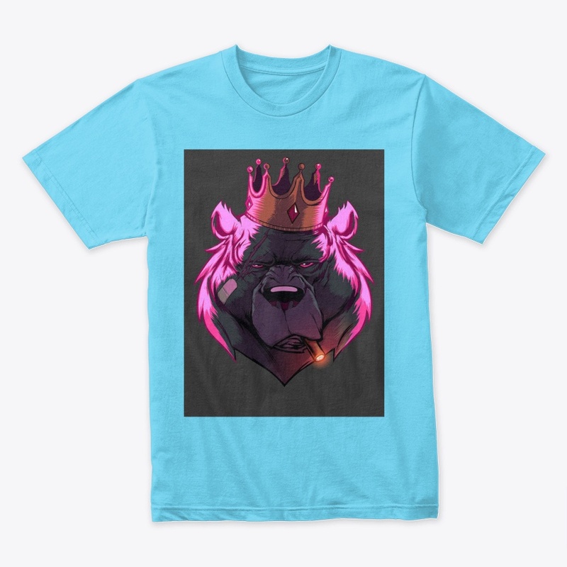 Bear King Colors Premium Tee