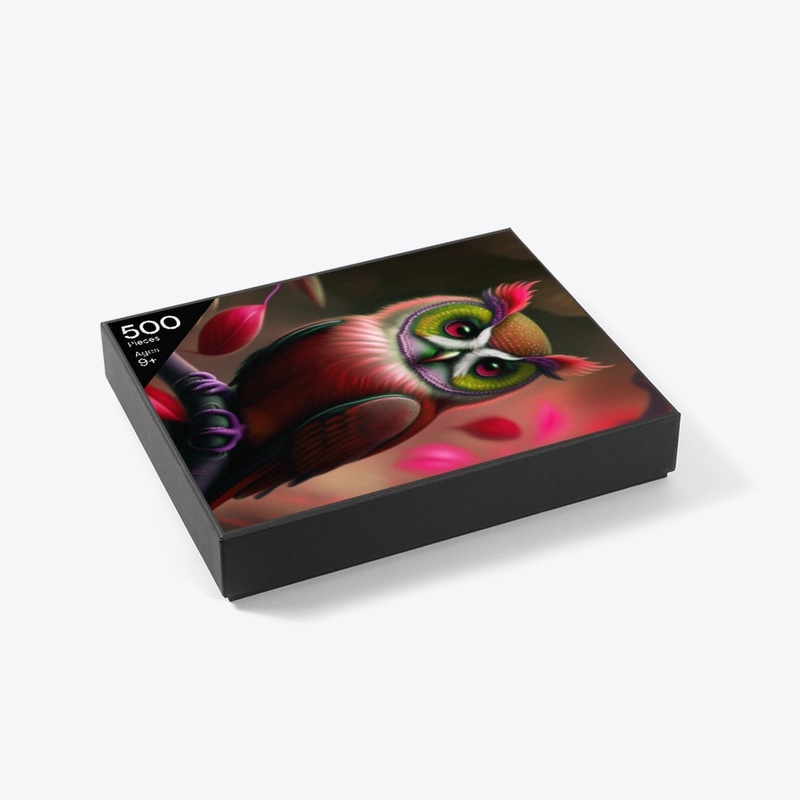 3D Owl Design Fleece Blanket