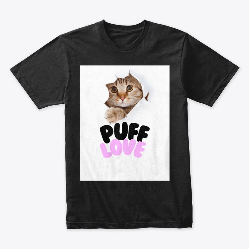 New design puff love T-shirt 