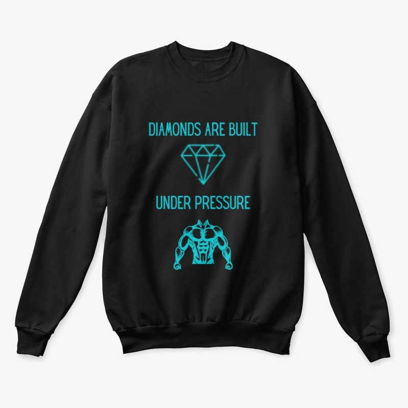 Diamonds are built under pressure
