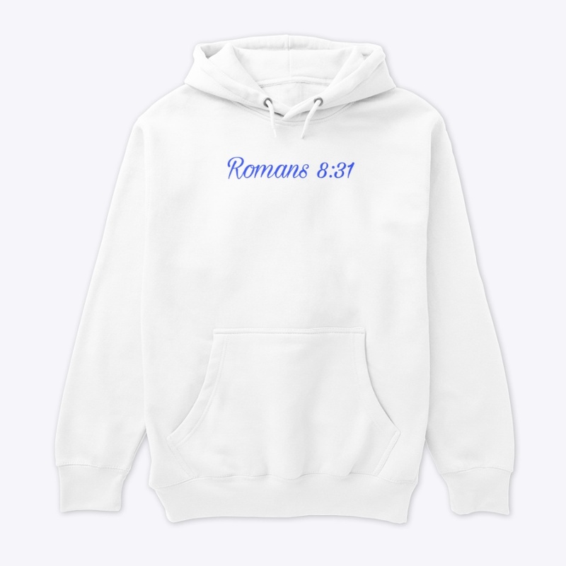 Romans 8:31 (Blue)