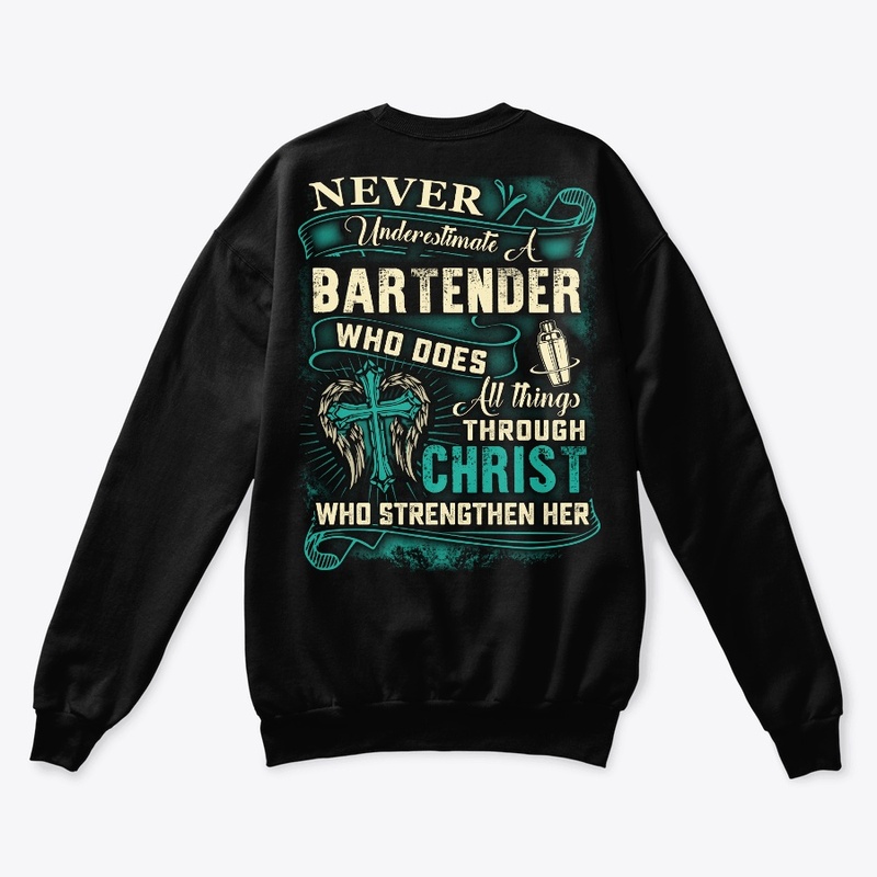Christ's Favorite Bartender Hoodie