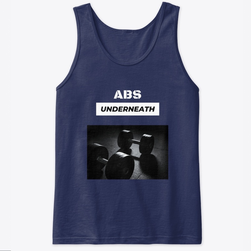 Abs Underneath - White Print