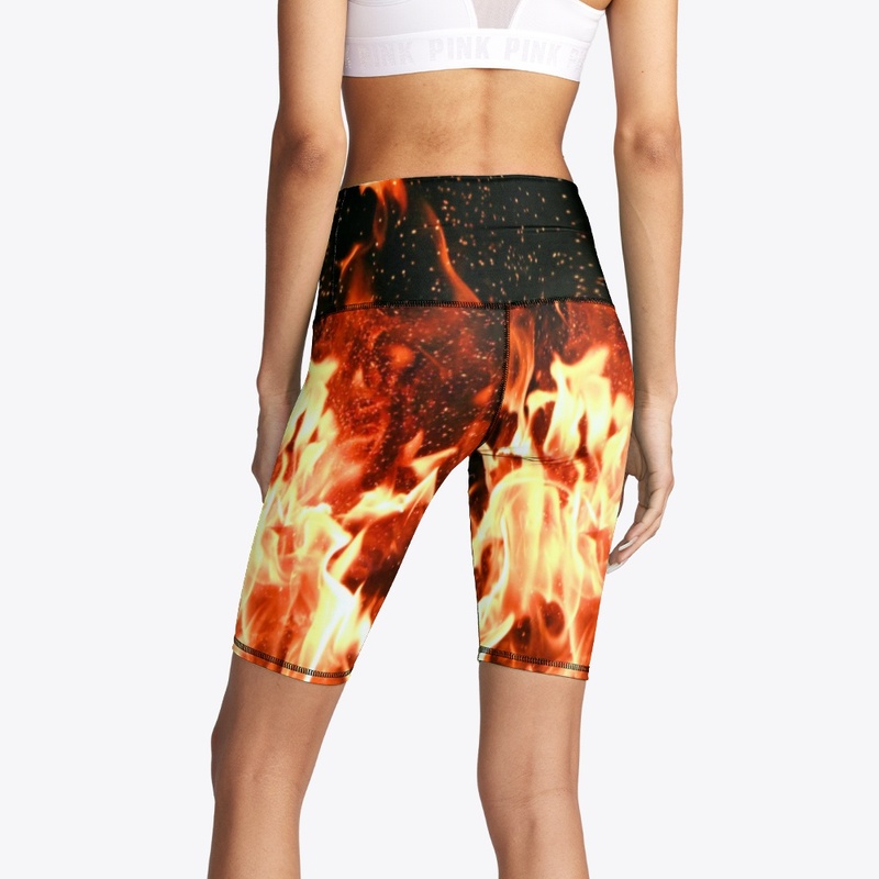 Hot Flame Print.