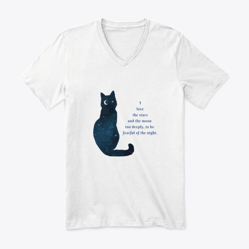 Moon Cat Loves The Stars Quote