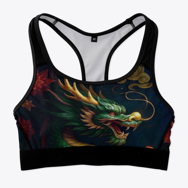 The Dragon Artwork All-Over Print Sports