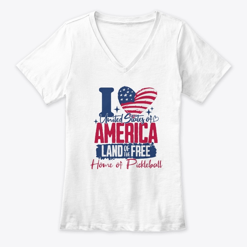 USA Land of The Free &Home of Pickleball