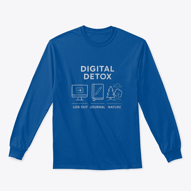 Digital Detox Tee Design