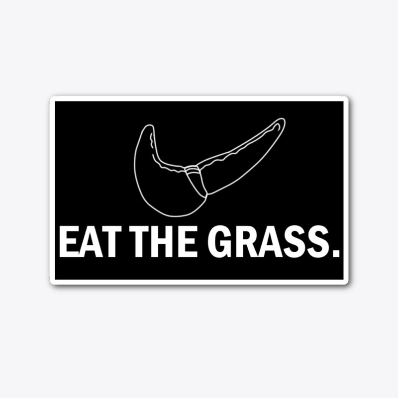 eat the grass