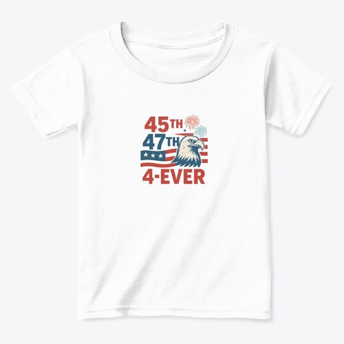 45•47•4-EVER Patriotic — Toddler Classic Tee