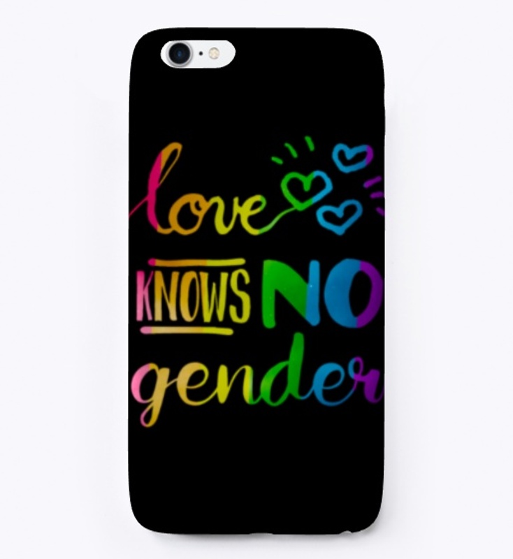 Rainbow Love Knows No Gender LBGT Month