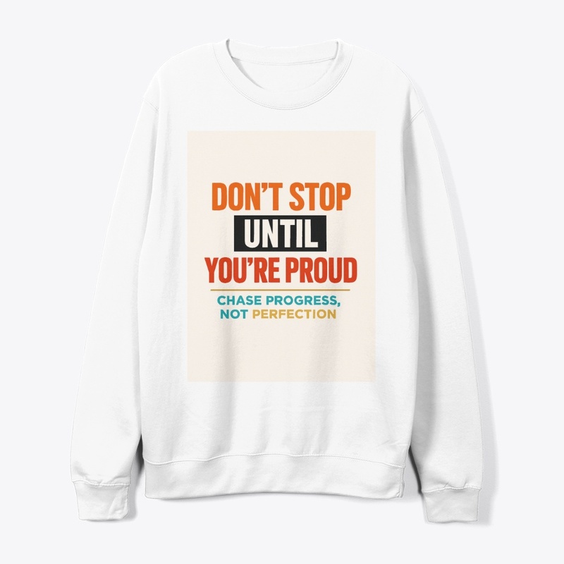 Bold Motivation Typography Tee