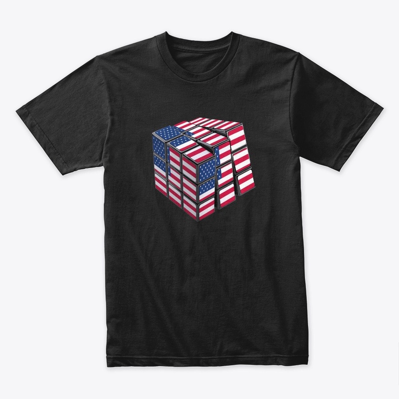 Usa Flags Tees for men's and women's