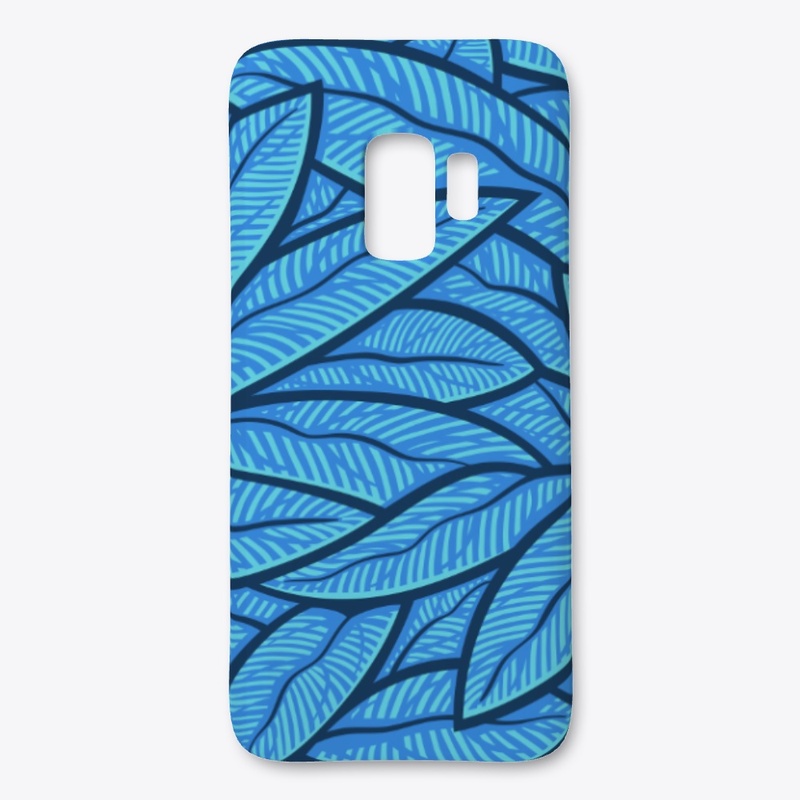 Tea Leafs Blue