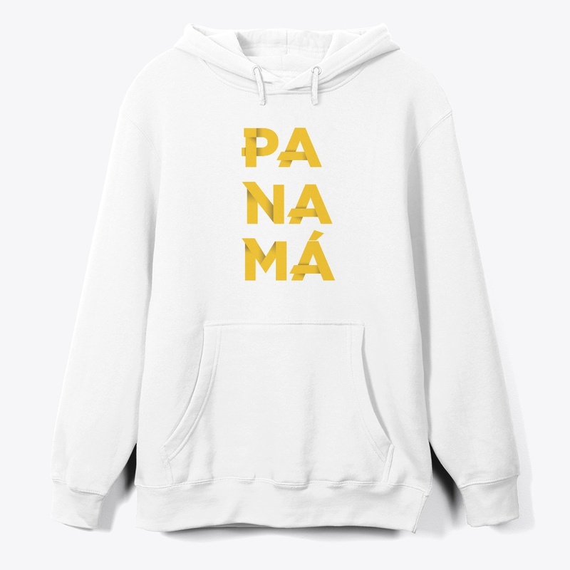 Creative typographic design of panama