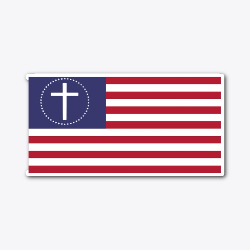 Betsy Ross Cross Flag ( 50 stars)