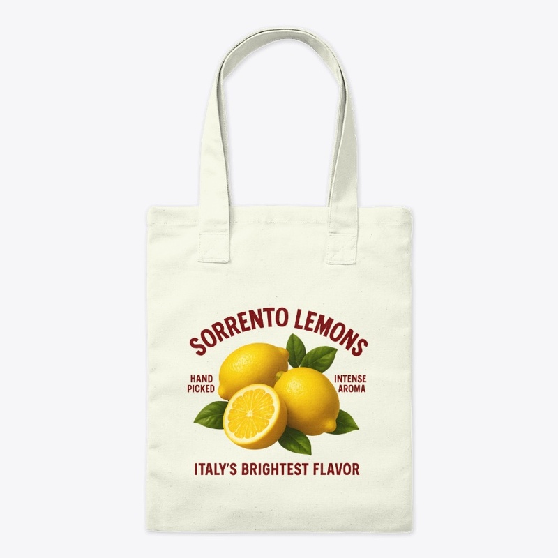 Sorrento Lemons | Vintage Citrus Art
