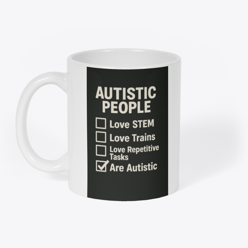 Autistic People Checkbox end stereotypes