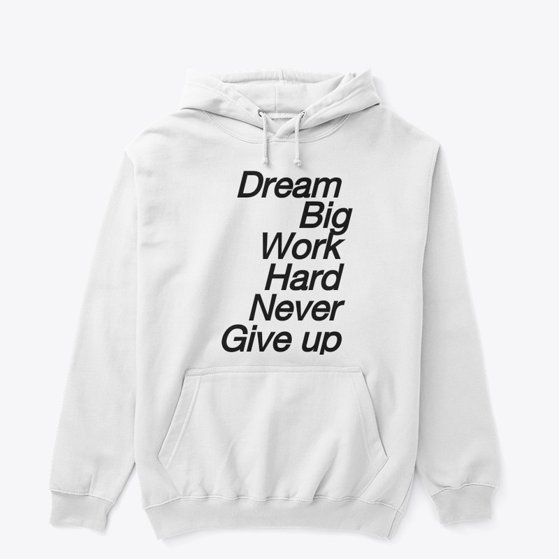 Dream Big printed hoodies 