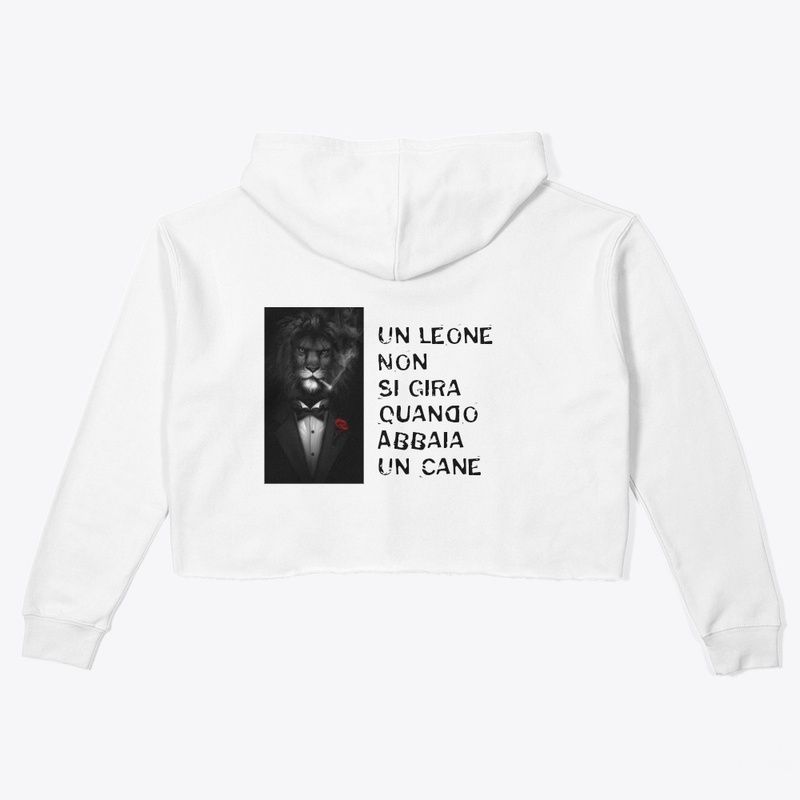 Felpa corta da donna 