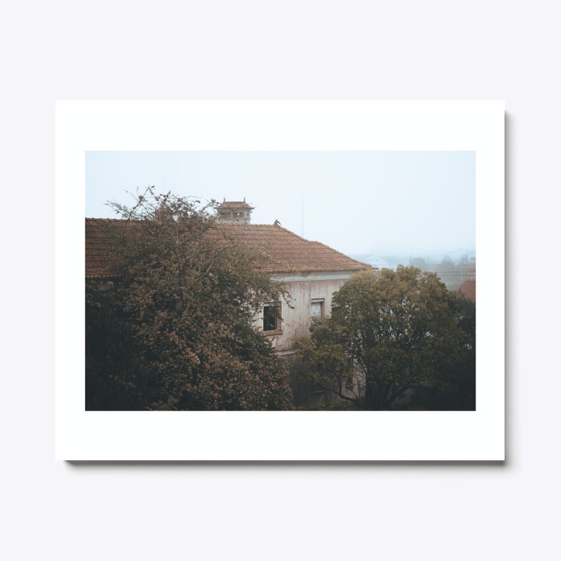 Old abandoned creepy house