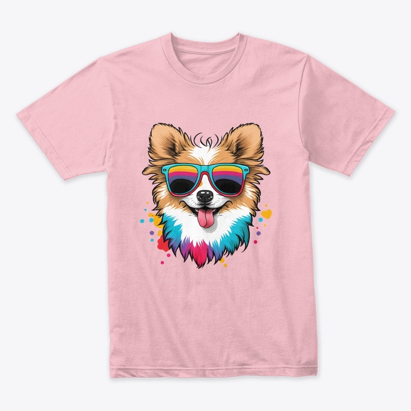 Illustrated dog design