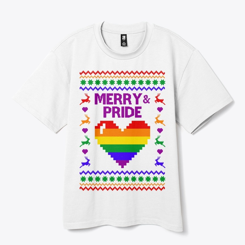 Merry And Pride LGBT Ugly Sweater