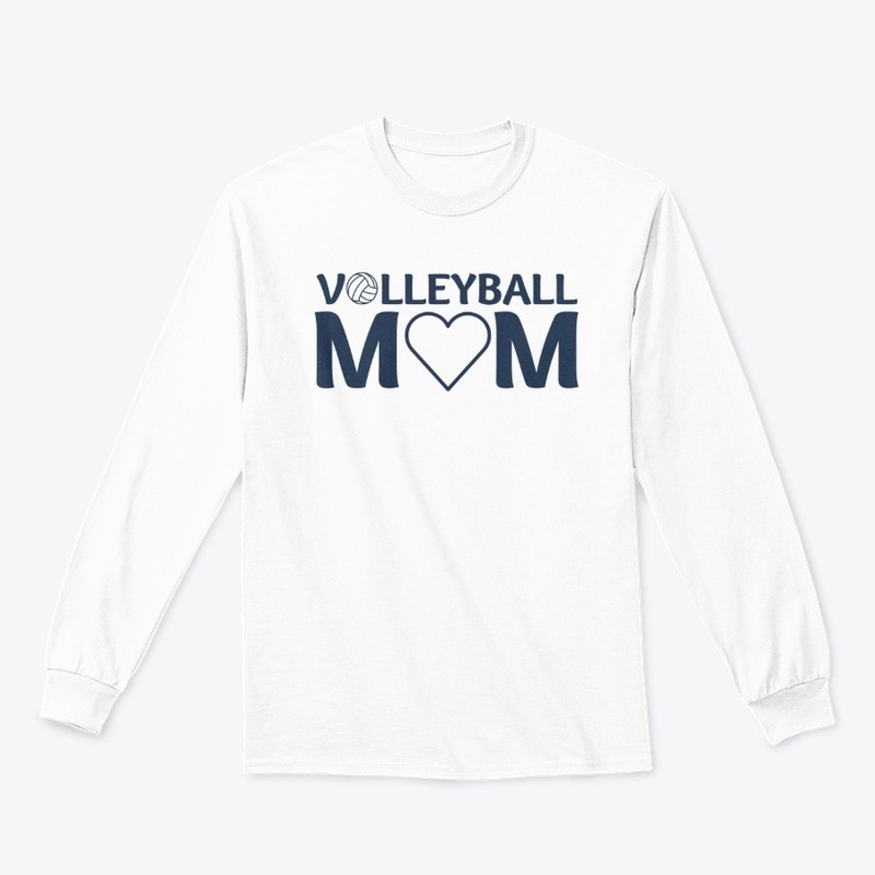 Volleyball Mom Heart