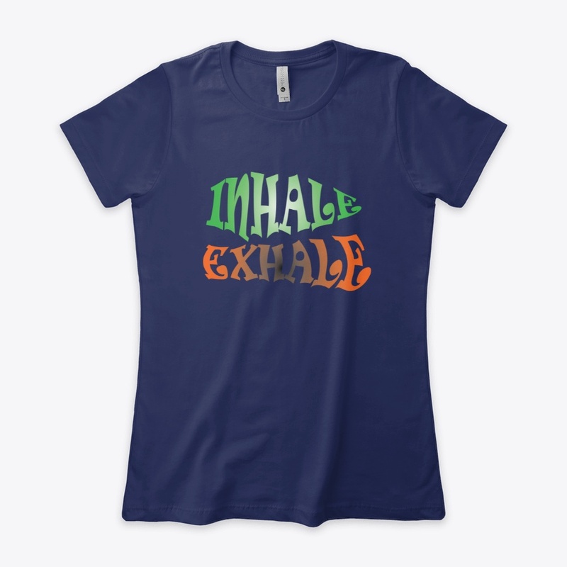 NEW INHALE EXHALE T-SHIRTS