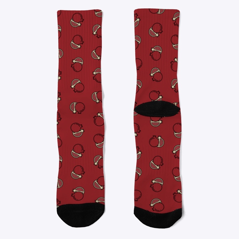 pomegranate socks