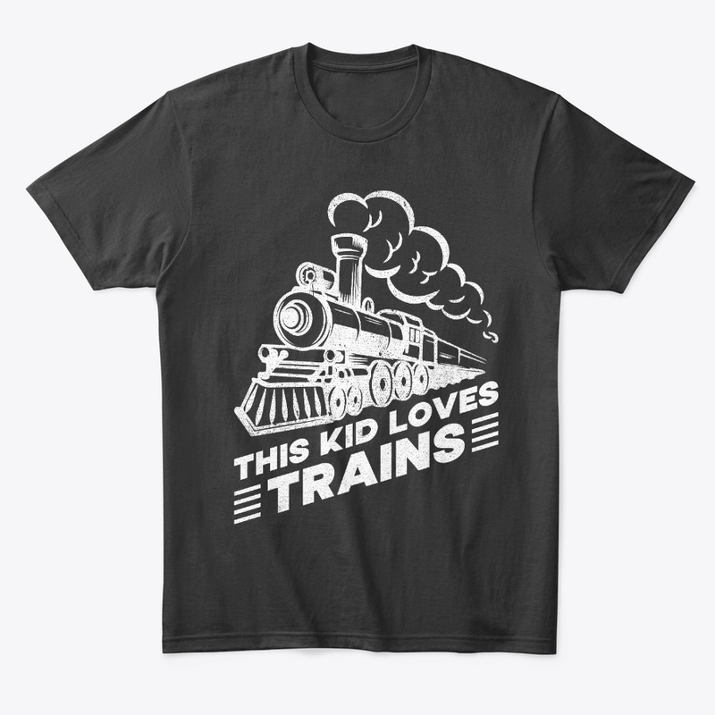 This Kid Loves Trains - Steam Locomotive