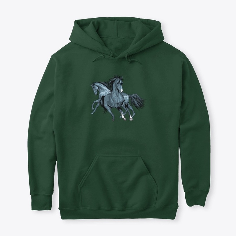 Dashing shirts and sweatshirts