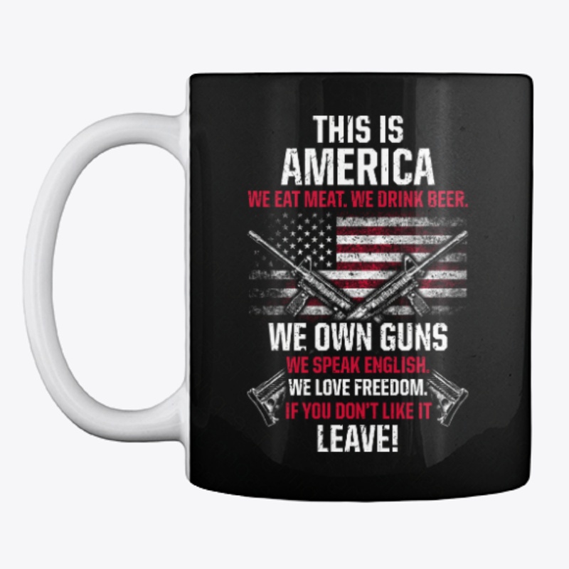 PATRIOTIC - WE OWN GUNS M 0055