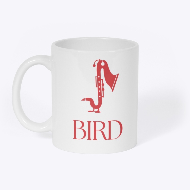 "Bird" - Charlie Parker Sticker 