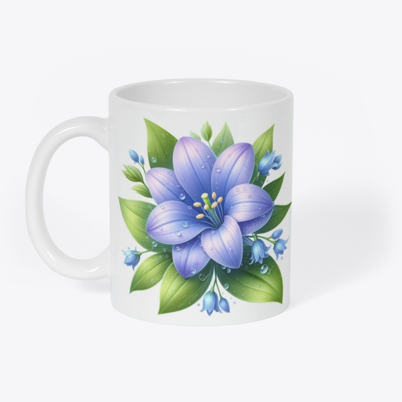 Blue flower