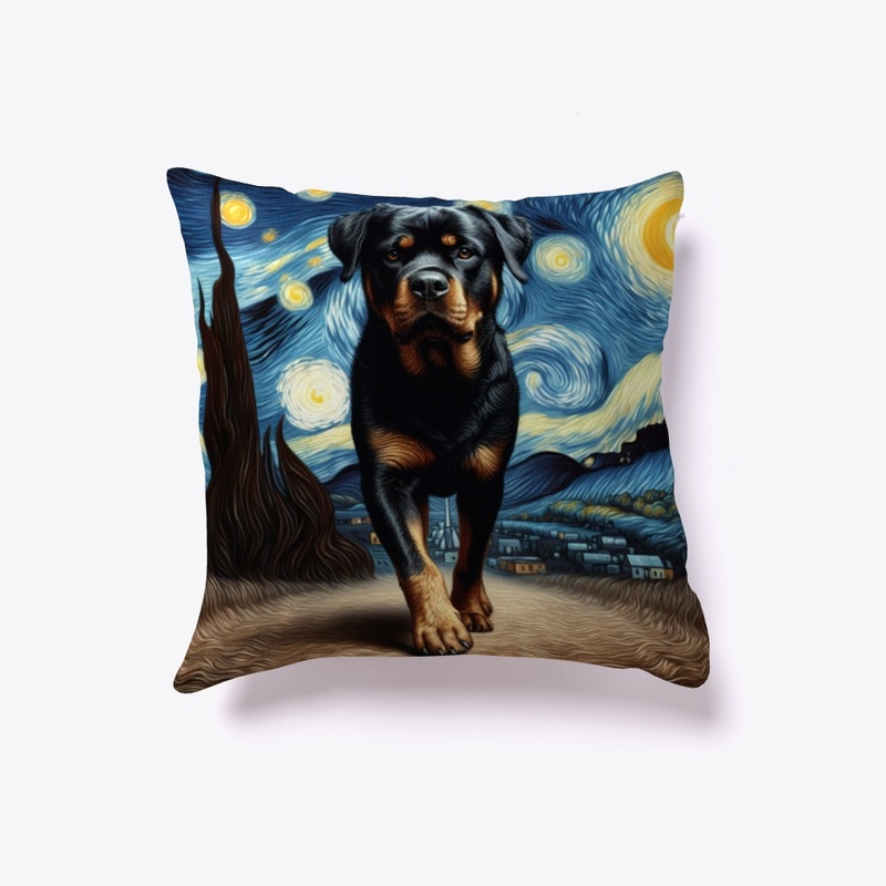 Rottweiler Starry Night