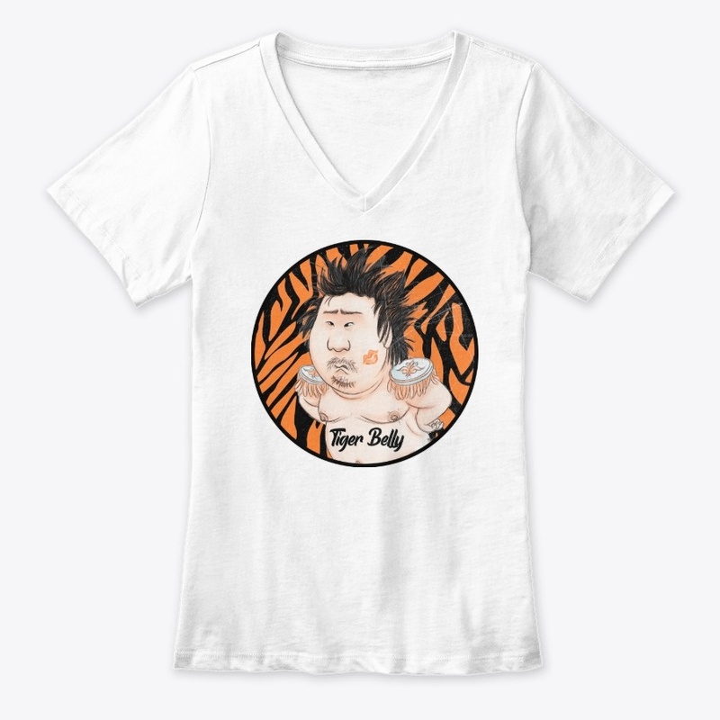 FUNNY TIGER BELLY