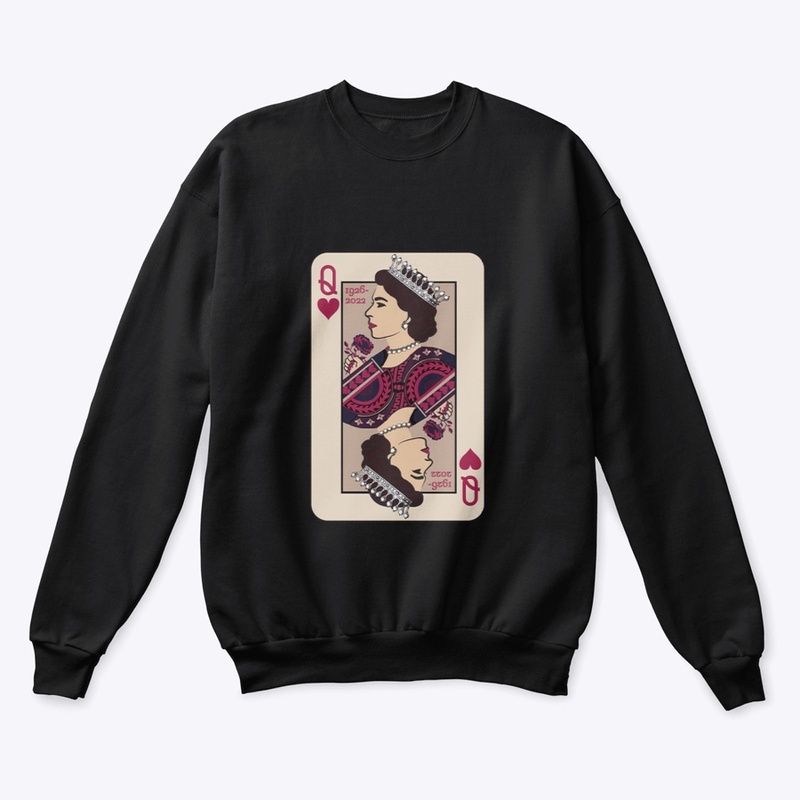 QUEEN ELIZABETH II FUNERAL PLAYING CARD