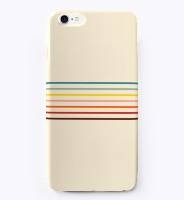 Yoshikage Abstract Retro Stripes