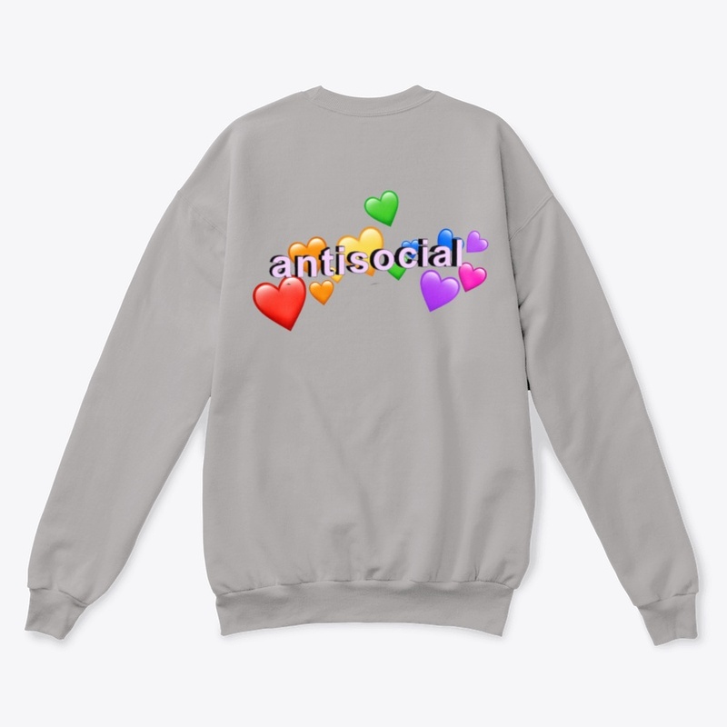 Antisocial aesthetic 2 hoodie/crew
