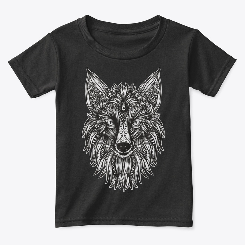 Tribal Pattern Mandala Fox Lover Gift