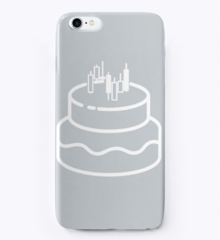Stock Candles Cake