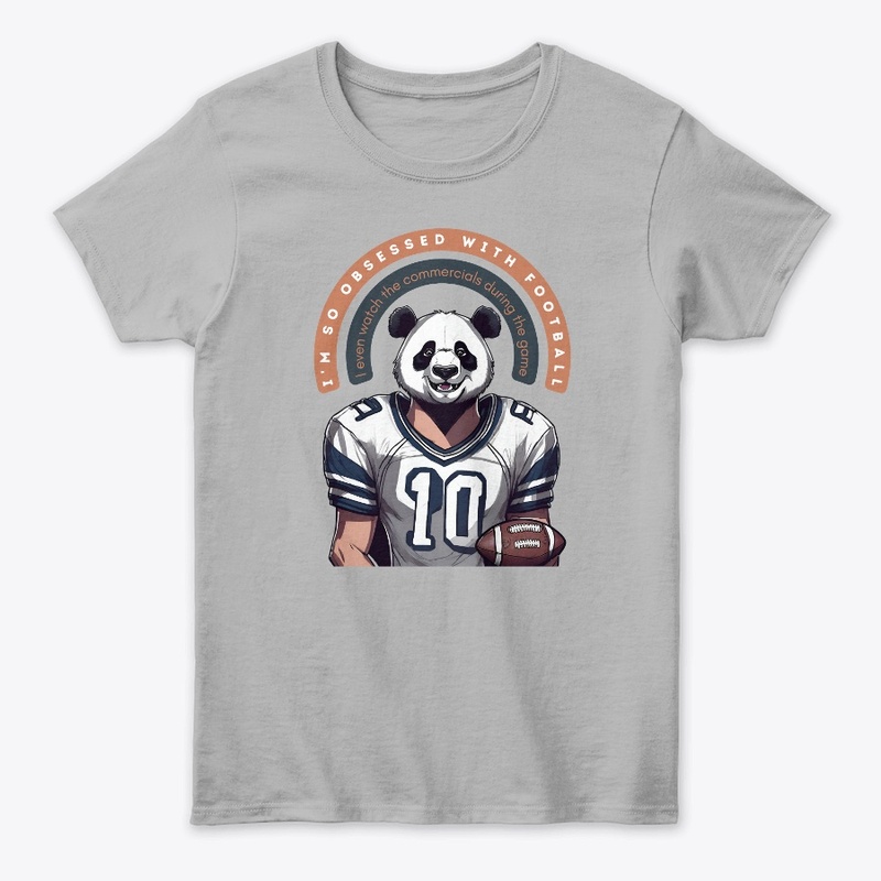 Cool Panda American Football T-Shirts!