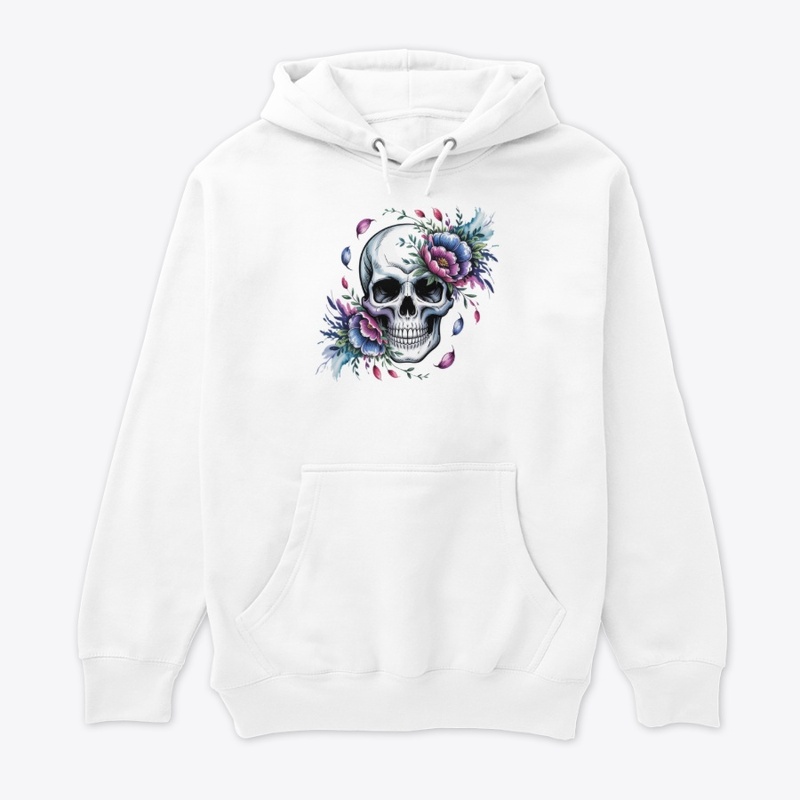 Skull Flora Design