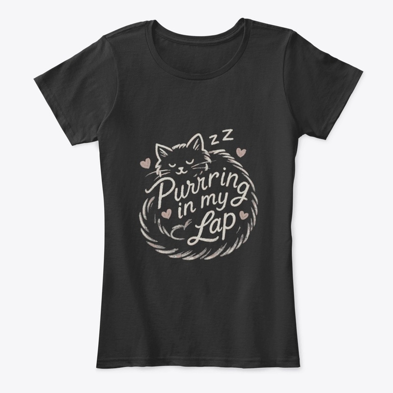 Purring in My Lap Cozy Cat Gift 