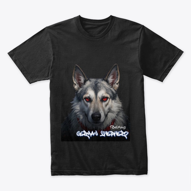 Fierce German Shepherd Vibes!