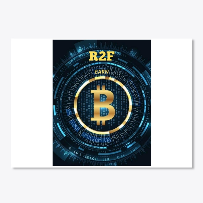 NICE  R2F EARN BITCOINE T SHIRT , Mug