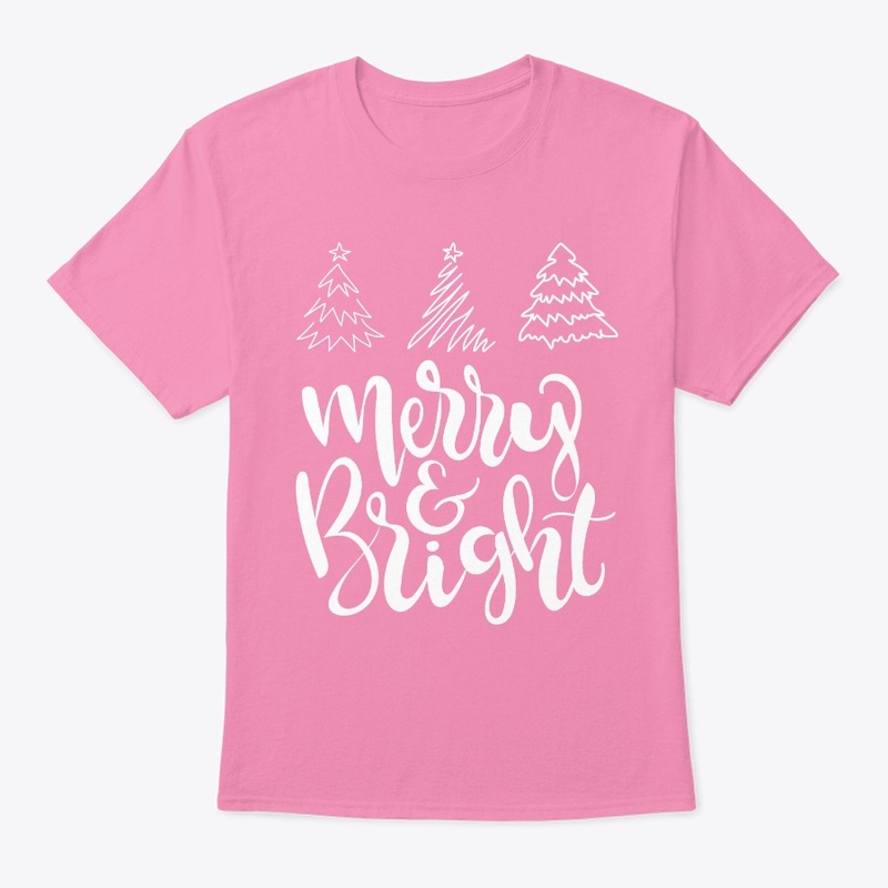 Merry  Bright Christmas Trees Sweatshirt