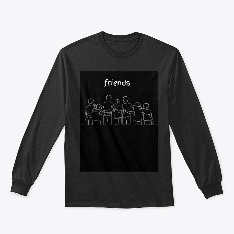 "Vibrant Friends Tee" (Customize)