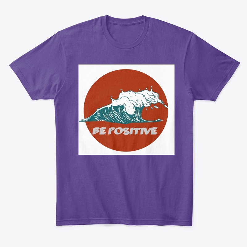 Be positive men's t-shirt 